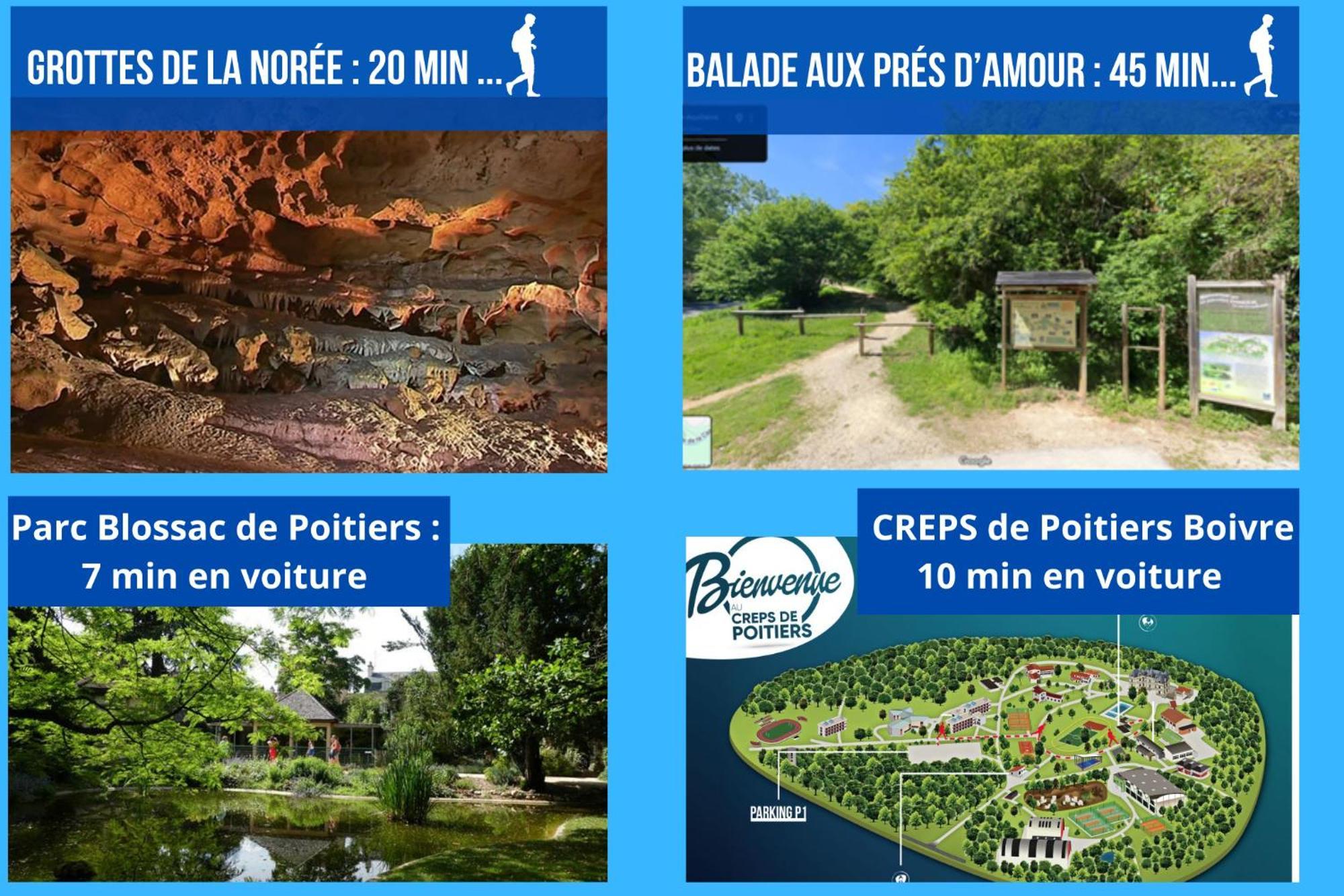 Bel Appartement T2 Climatise Avec Piscine Poitiers-Futuroscope-Creps De Poitiers Vouneuil-sous-Biard 외부 사진